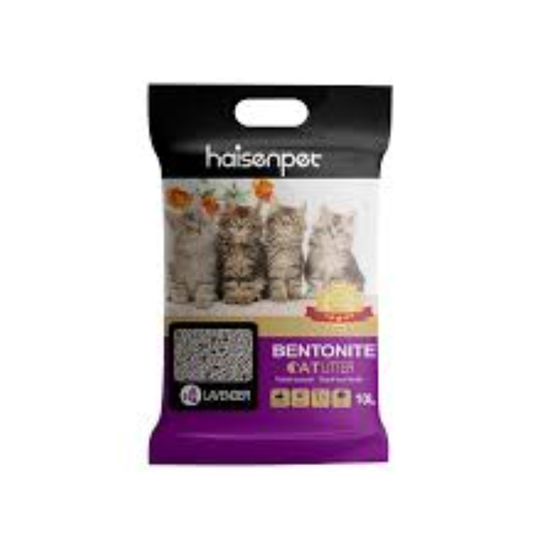 HAISENPET CAT LITTER 10L LAVENDER SCENT